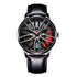 Automatic Movement Watch Men's Vacuum Plating Wheel Style - EsaModa